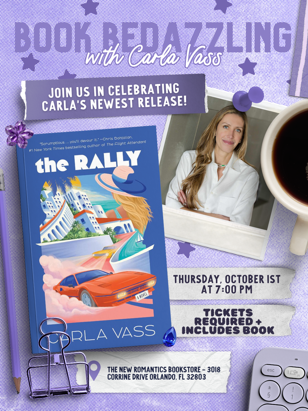 Book Bedazzling with Carla Vass