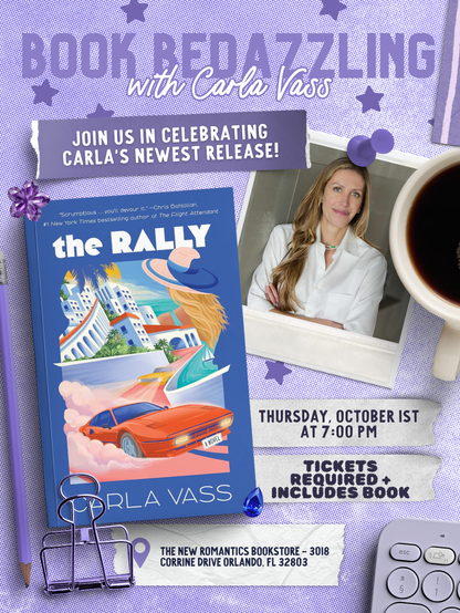 Book Bedazzling with Carla Vass