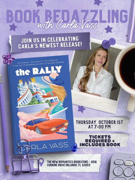 Book Bedazzling with Carla Vass