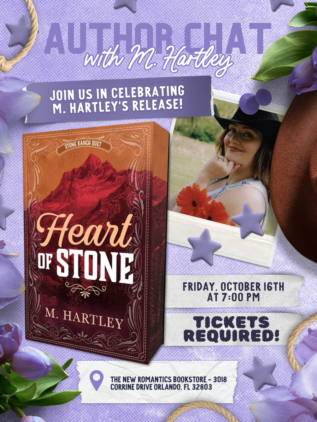 Author Chat with M. Hartley