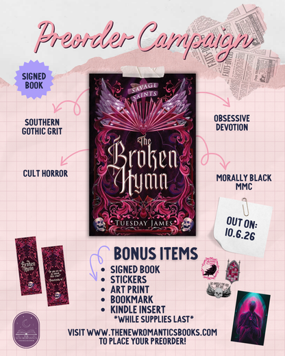 [PREORDER] Savage Saints: The Broken Hymn