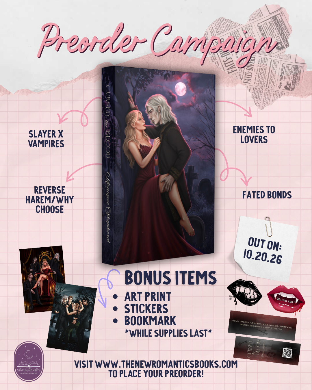 [PREORDER] Cursed by Blood [Hardcover]