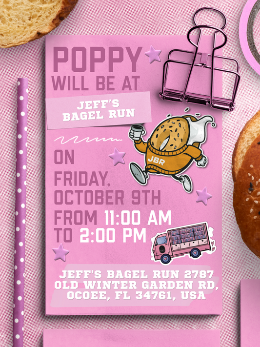 Books & Bagels Poppy Pop-Up
