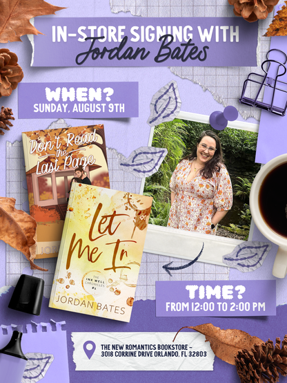 Jordan Bates | In-Store Author Signing