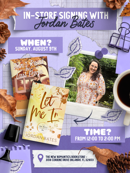 Jordan Bates | In-Store Author Signing