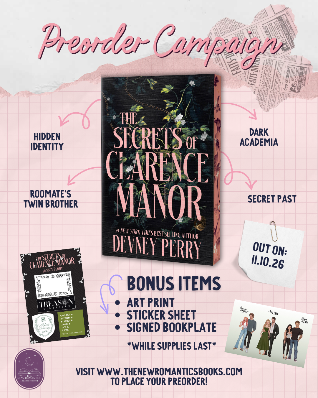 [PREORDER] The Secrets of Clarence Manor [Deluxe Edition]