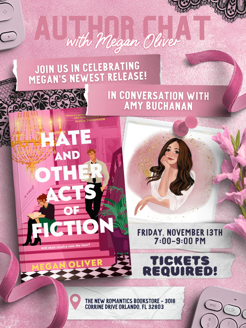 Author Chat with Megan Oliver