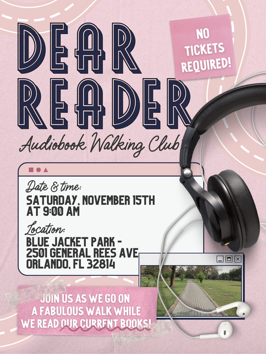 [November] Dear Reader Audiobook Walking Club