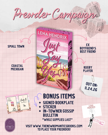 [PREORDER] Just Say Yes
