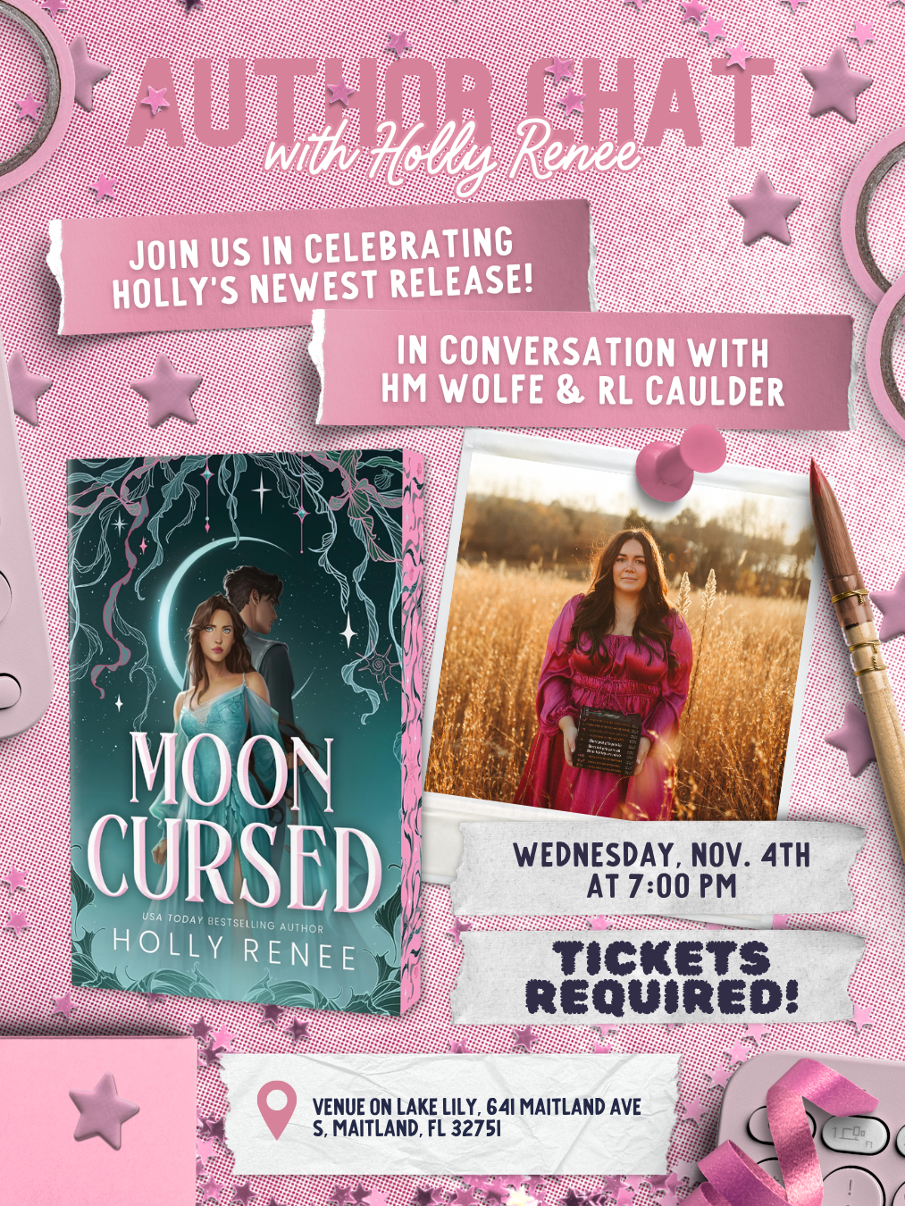 Author Chat with Holly Renee