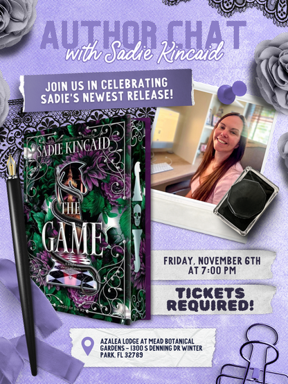 Author Chat with Sadie Kincaid