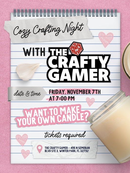 [Cozy Crafting] Candle Making with The Crafty Gamer