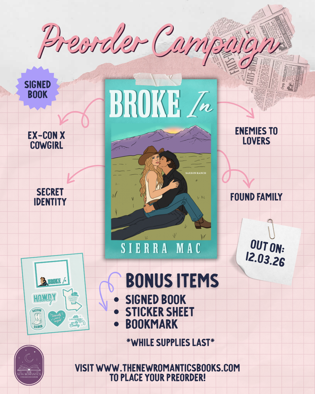 [PREORDER] Broke In