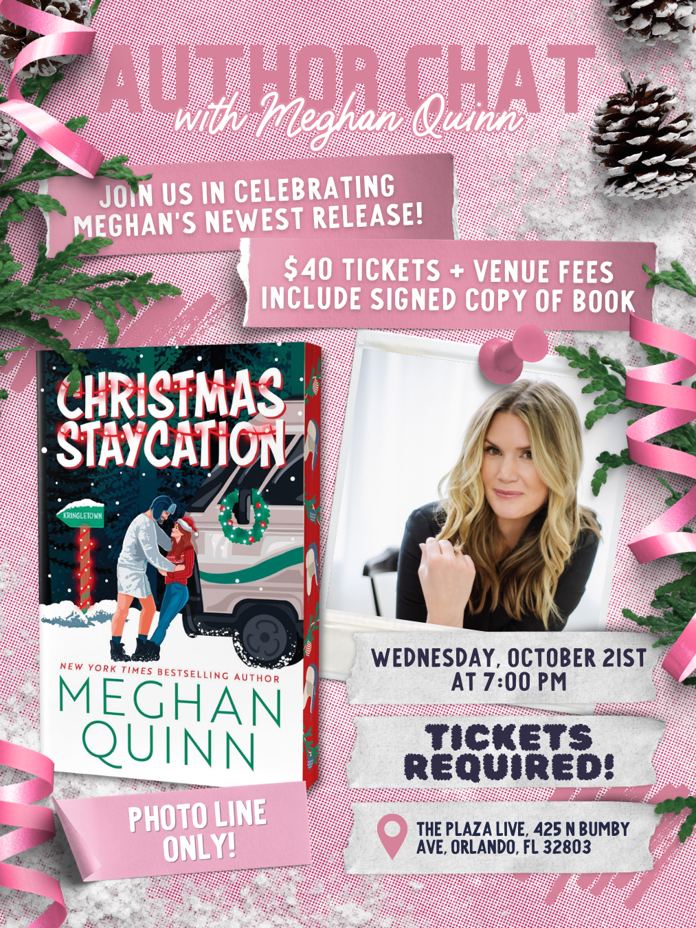 Author Chat with Meghan Quinn