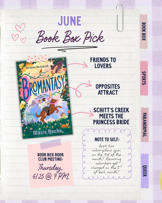 [Book Box Member Exclusive Event] June Book Club Box Meeting