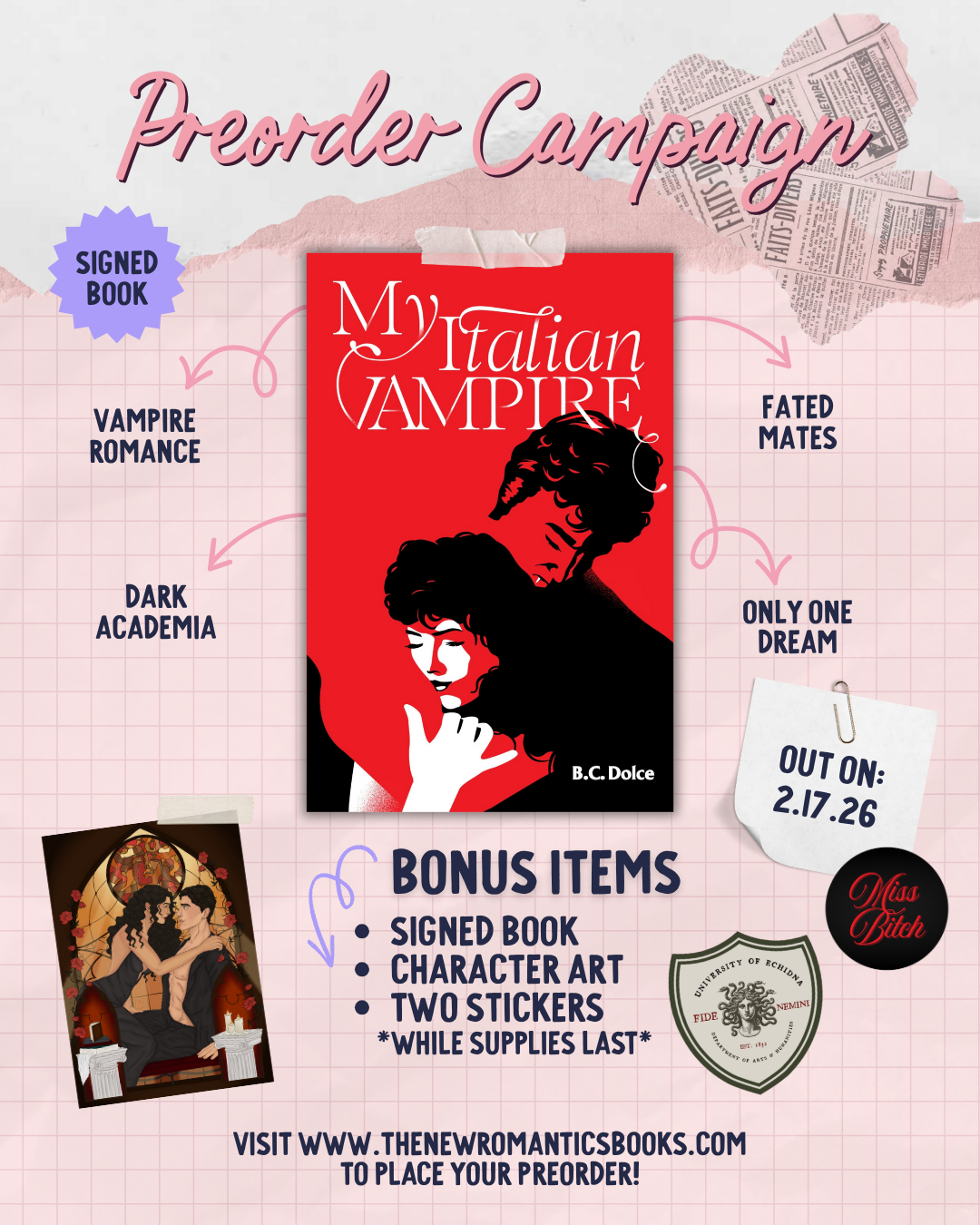 [PREORDER] My Italian Vampire