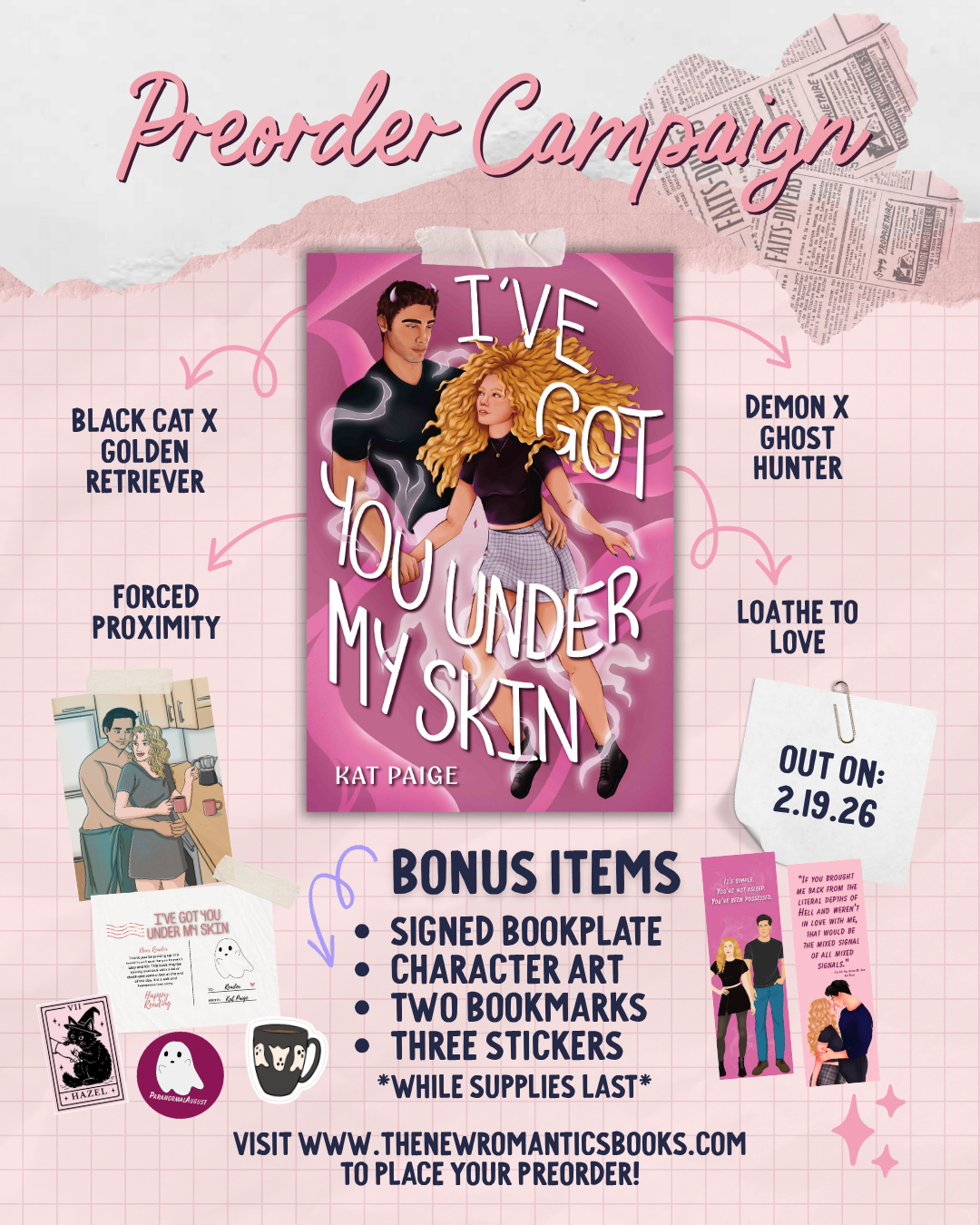 [PREORDER] I've Got You Under My Skin