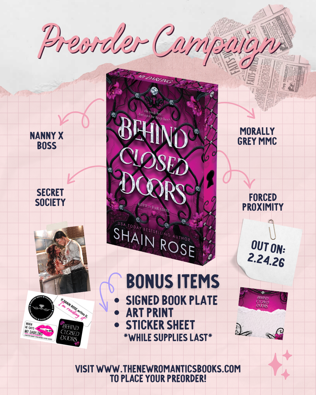 [PREORDER] Behind Closed Doors [Deluxe Limited Edition]