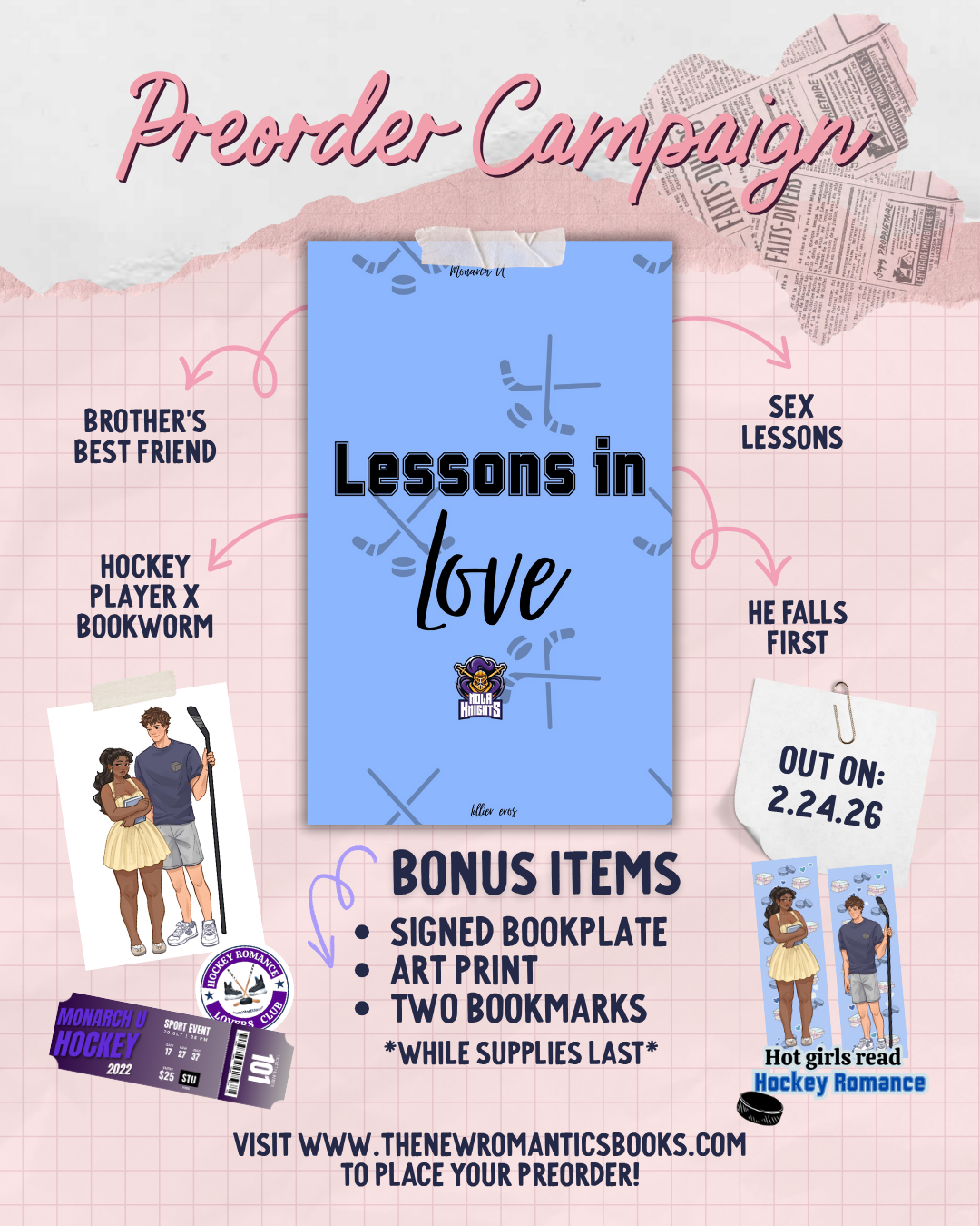 [PREORDER] Lessons in Love