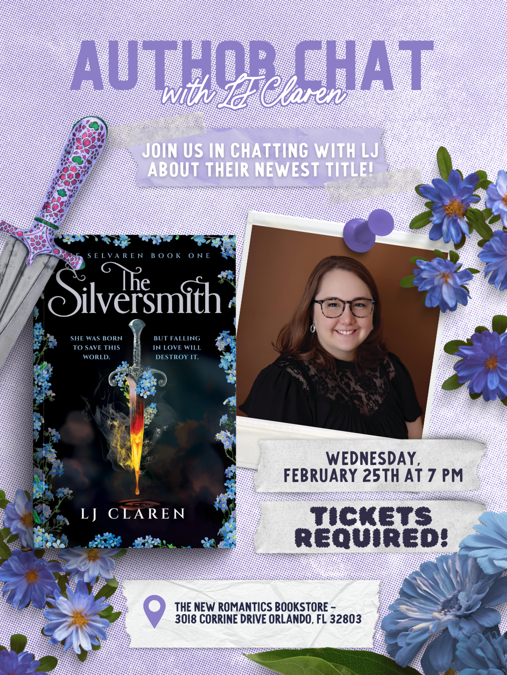 Author Chat with L.J. Claren