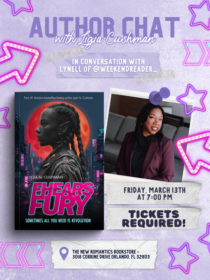 Author Chat with Ligia Cushman