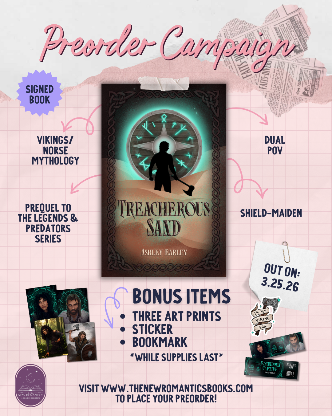 [PREORDER] Treacherous Sand