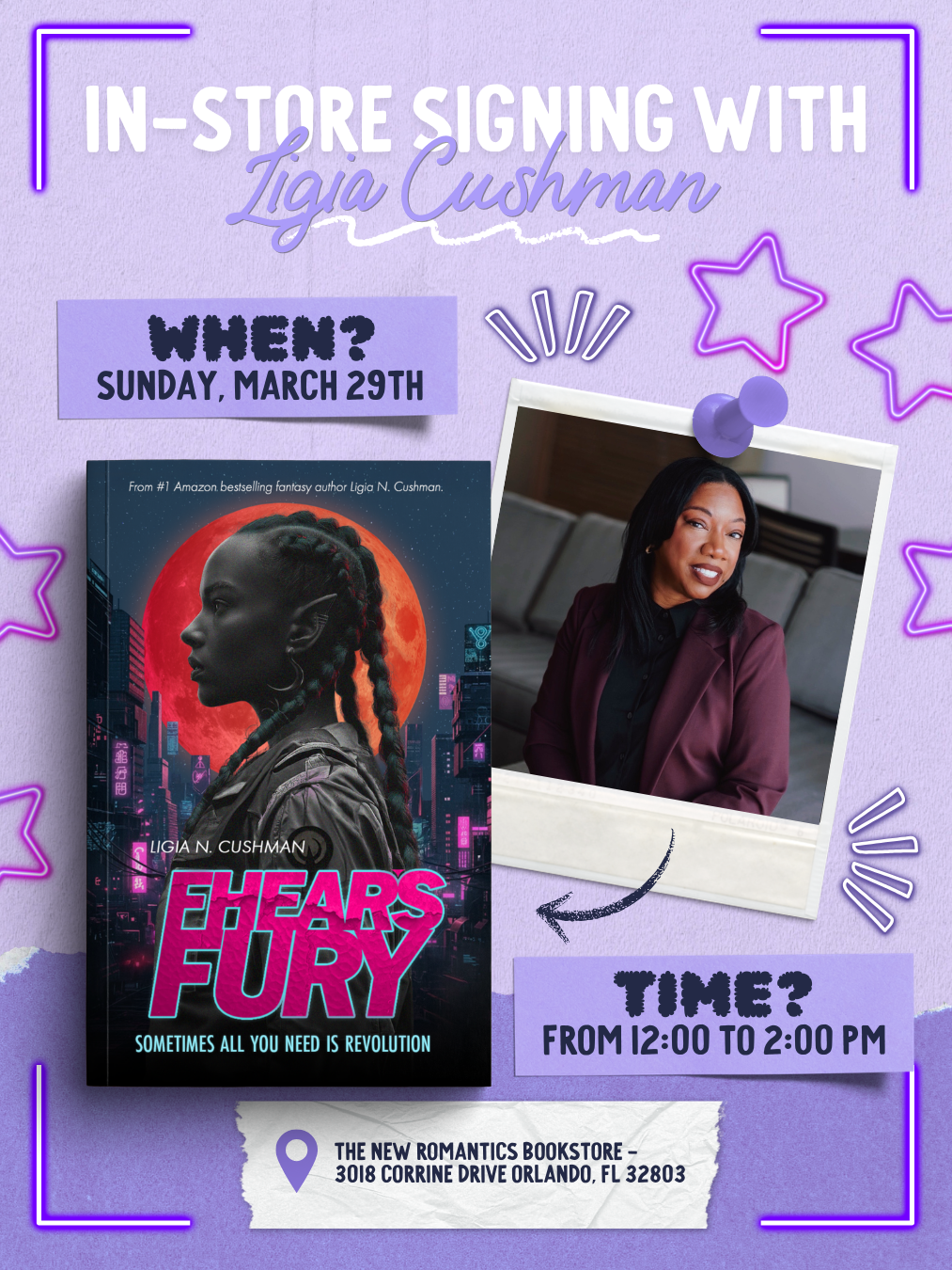 Ligia Cushman | In-Store Author Signing