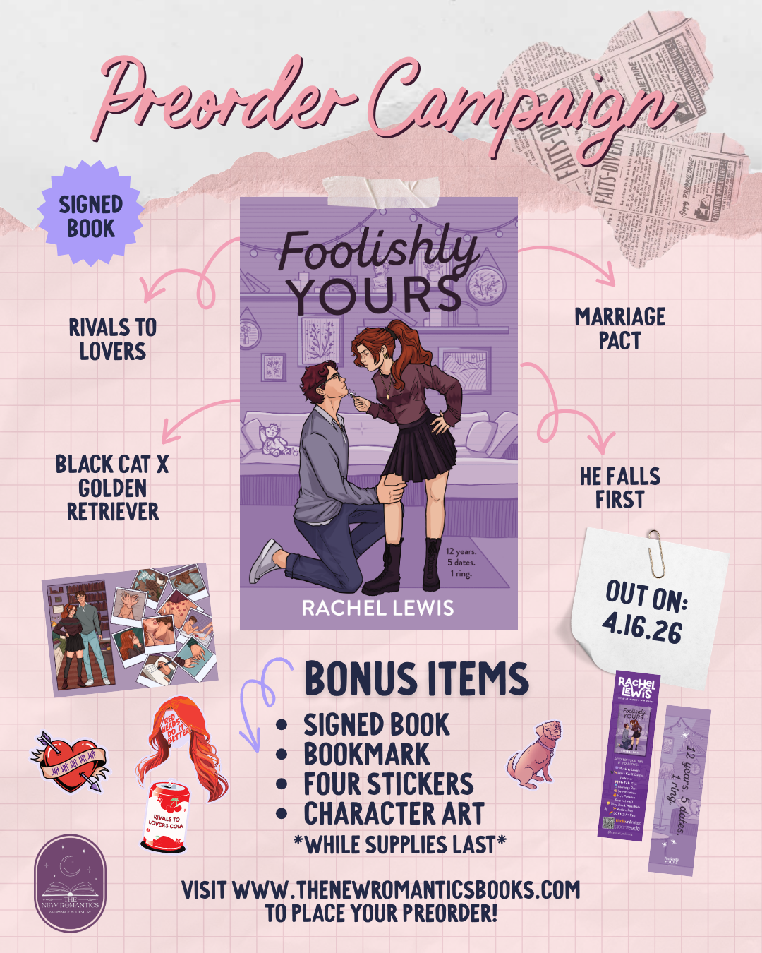 [PREORDER] Foolishly Yours
