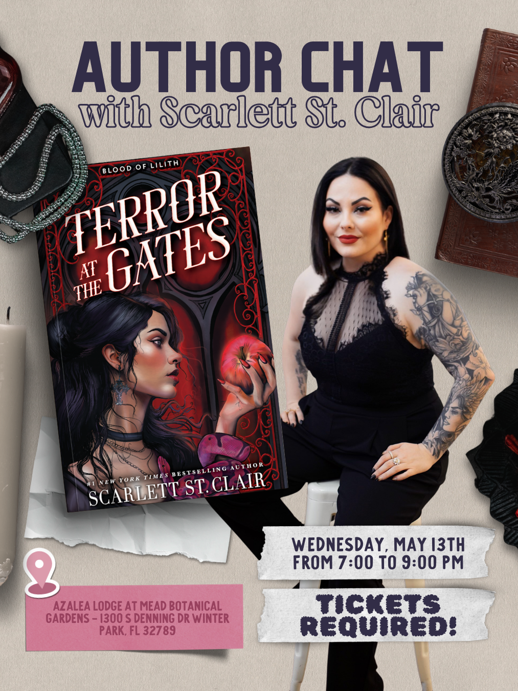 Author Chat with Scarlett St. Clair