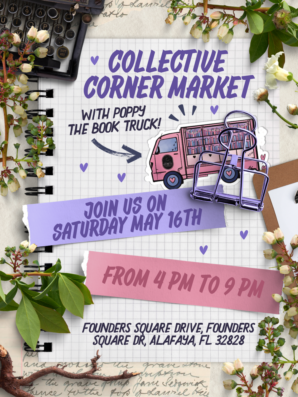 Collective Corner Market Poppy Pop-Up