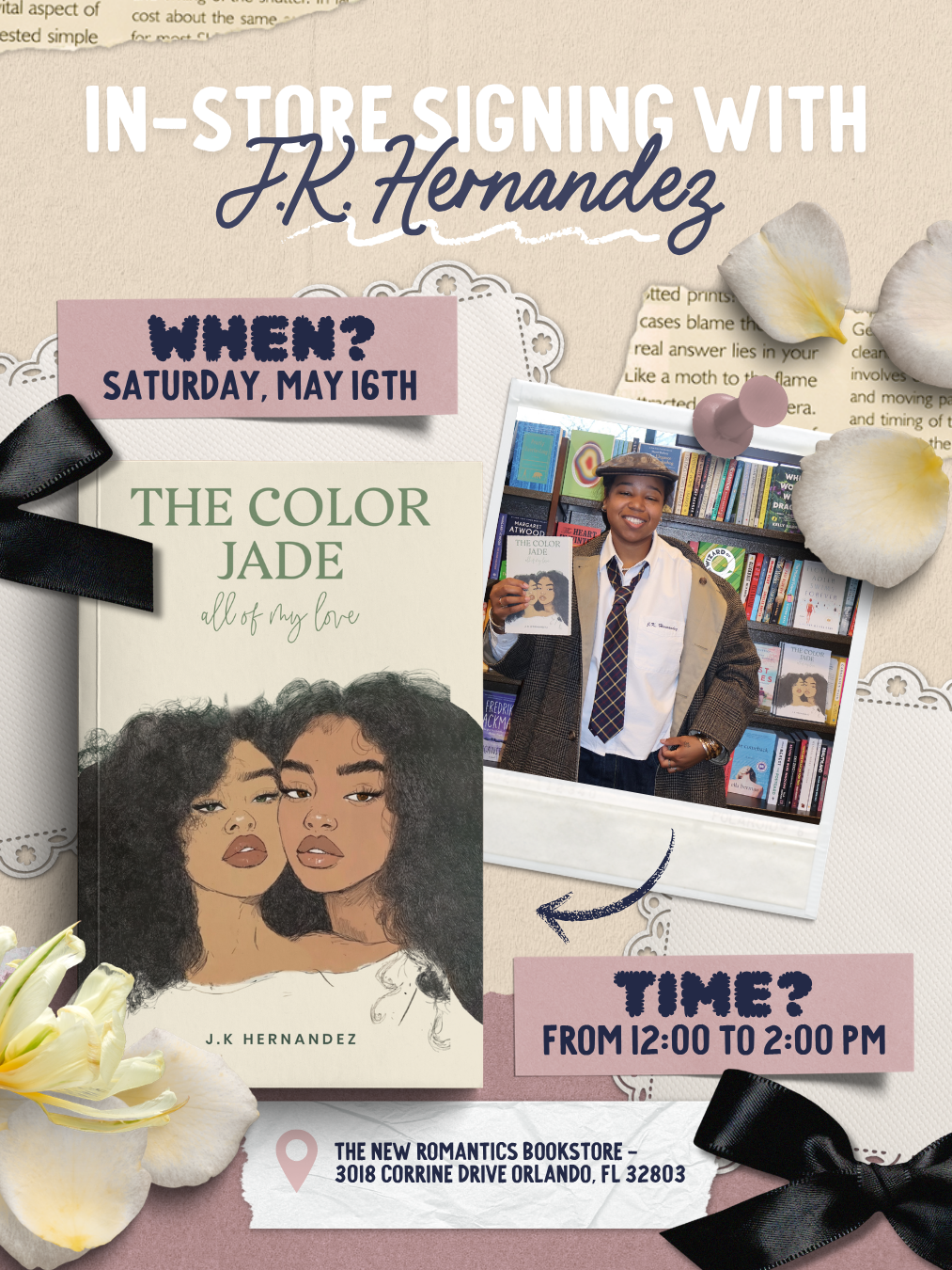 J.K. Hernandez | In-Store Author Signing