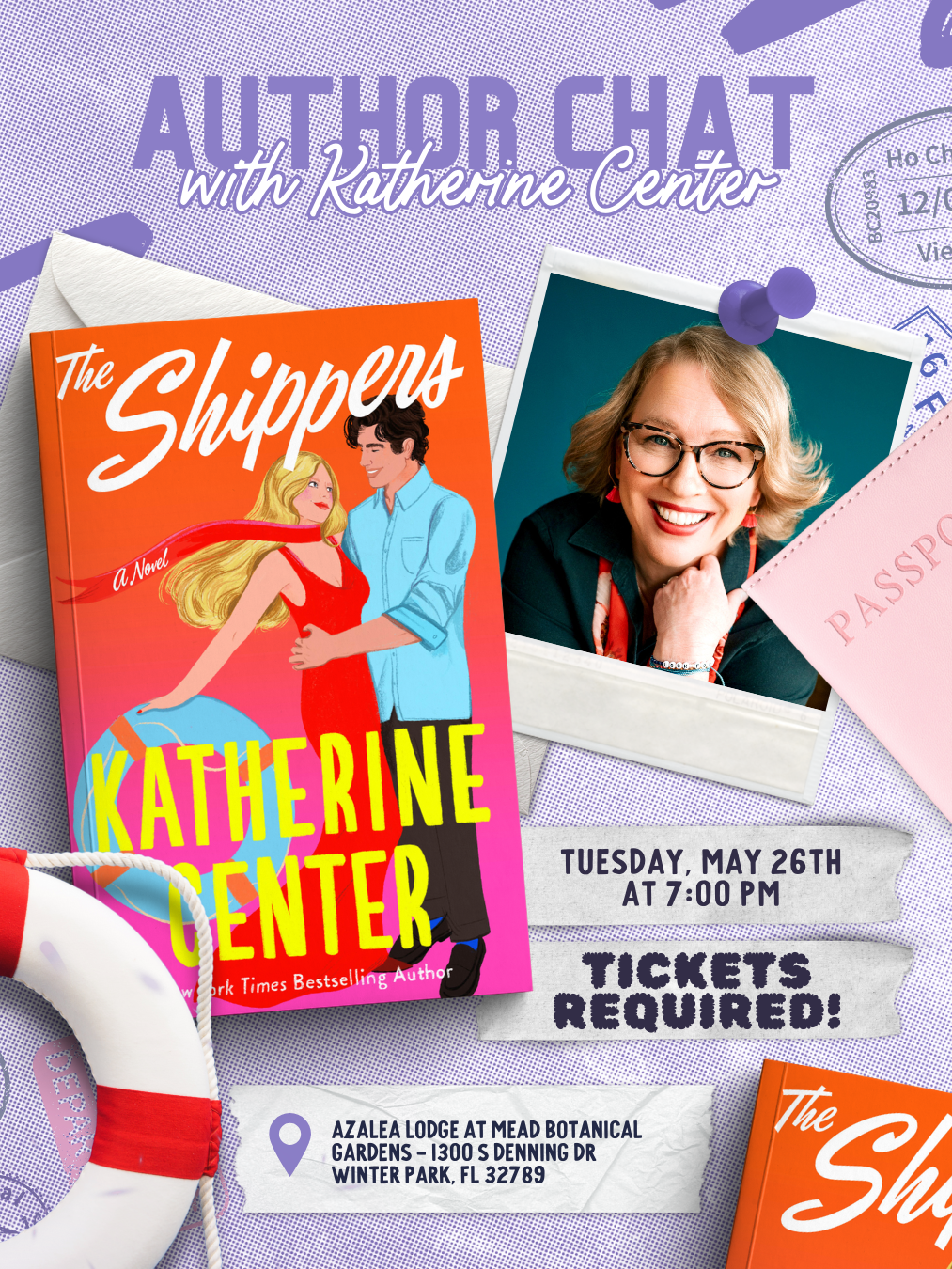 Author Event with Katherine Center