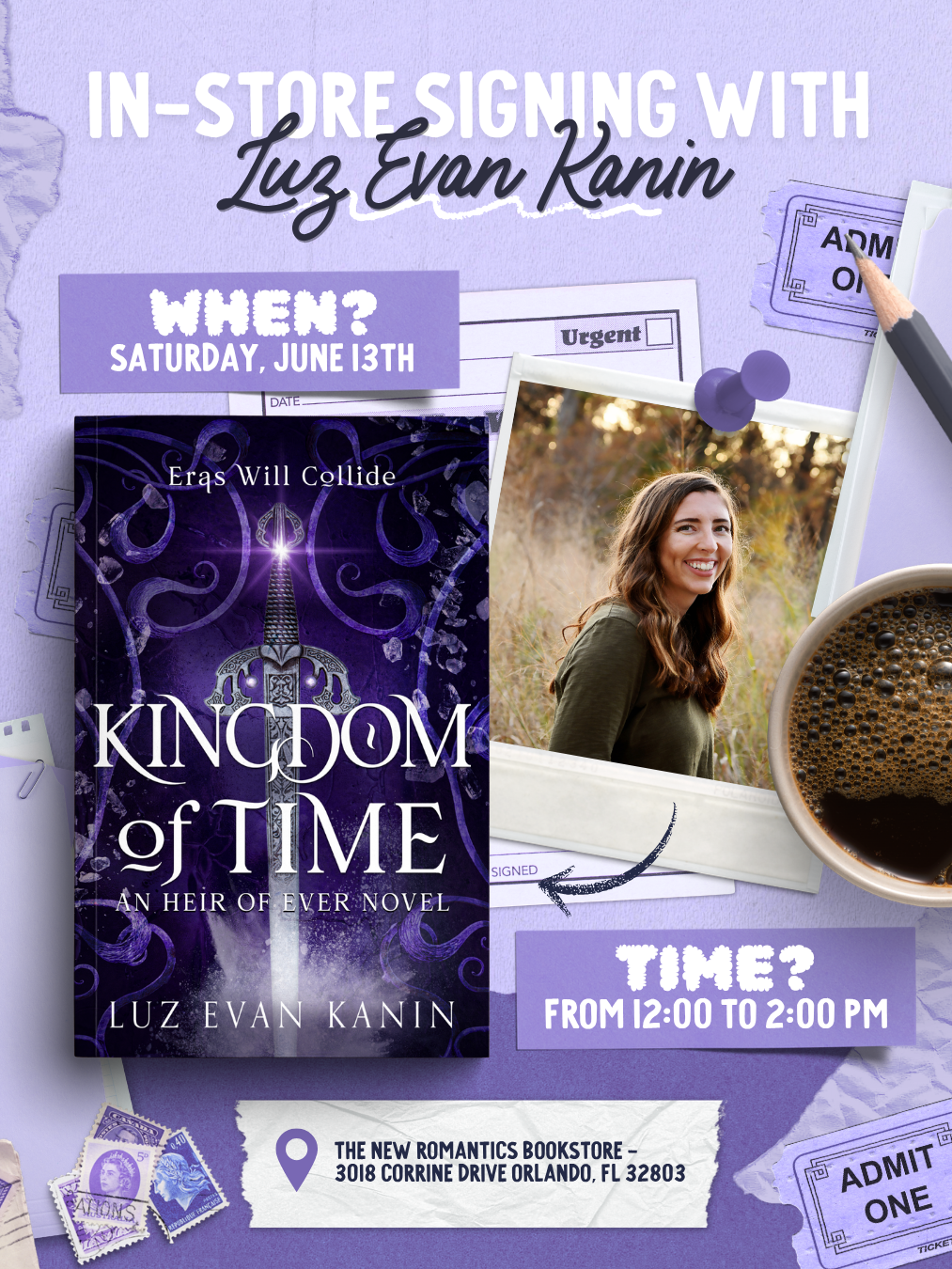 Luz Evan Kanin | In-Store Author Signing