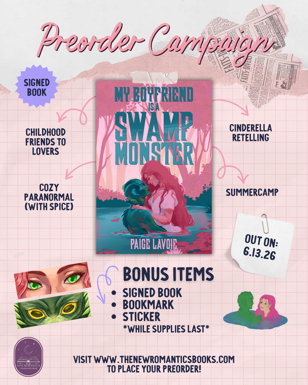 [PREORDER] My Boyfriend Is A Swamp Monster
