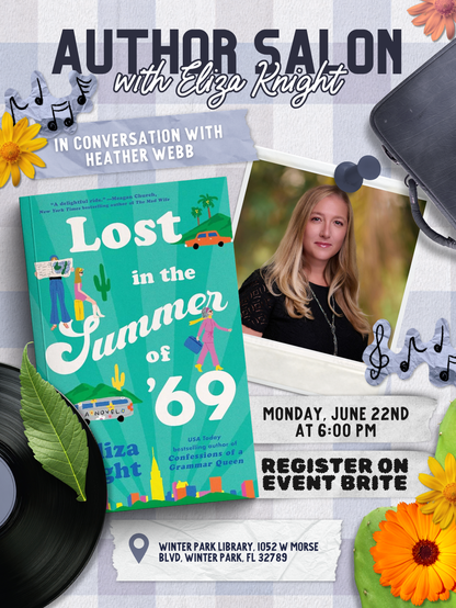 Author Salon with Eliza Knight