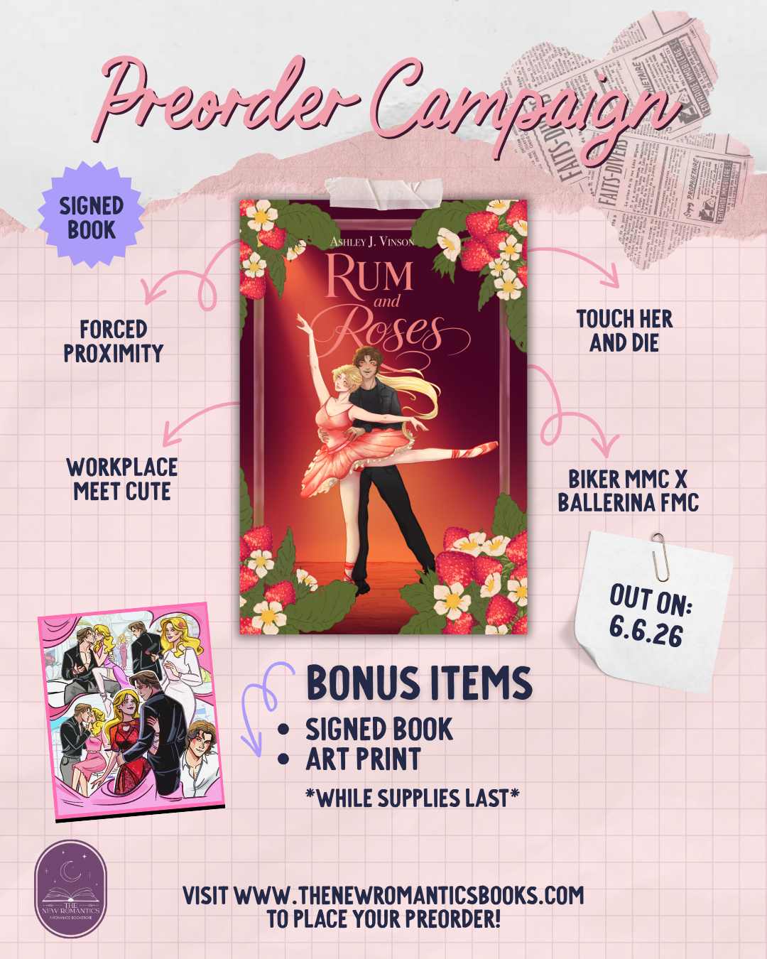 [PREORDER] Rum and Roses