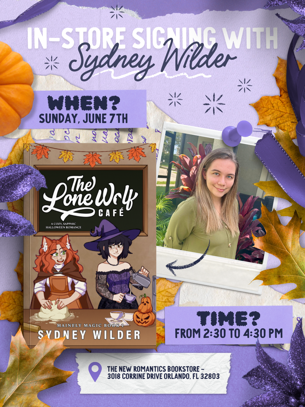 Sydney Wilder | In-Store Author Signing