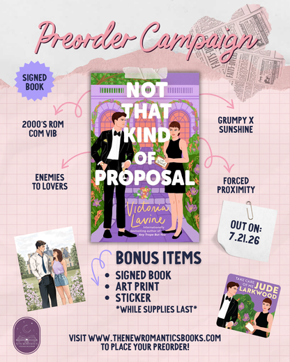 [PREORDER] Not that Kind of Proposal