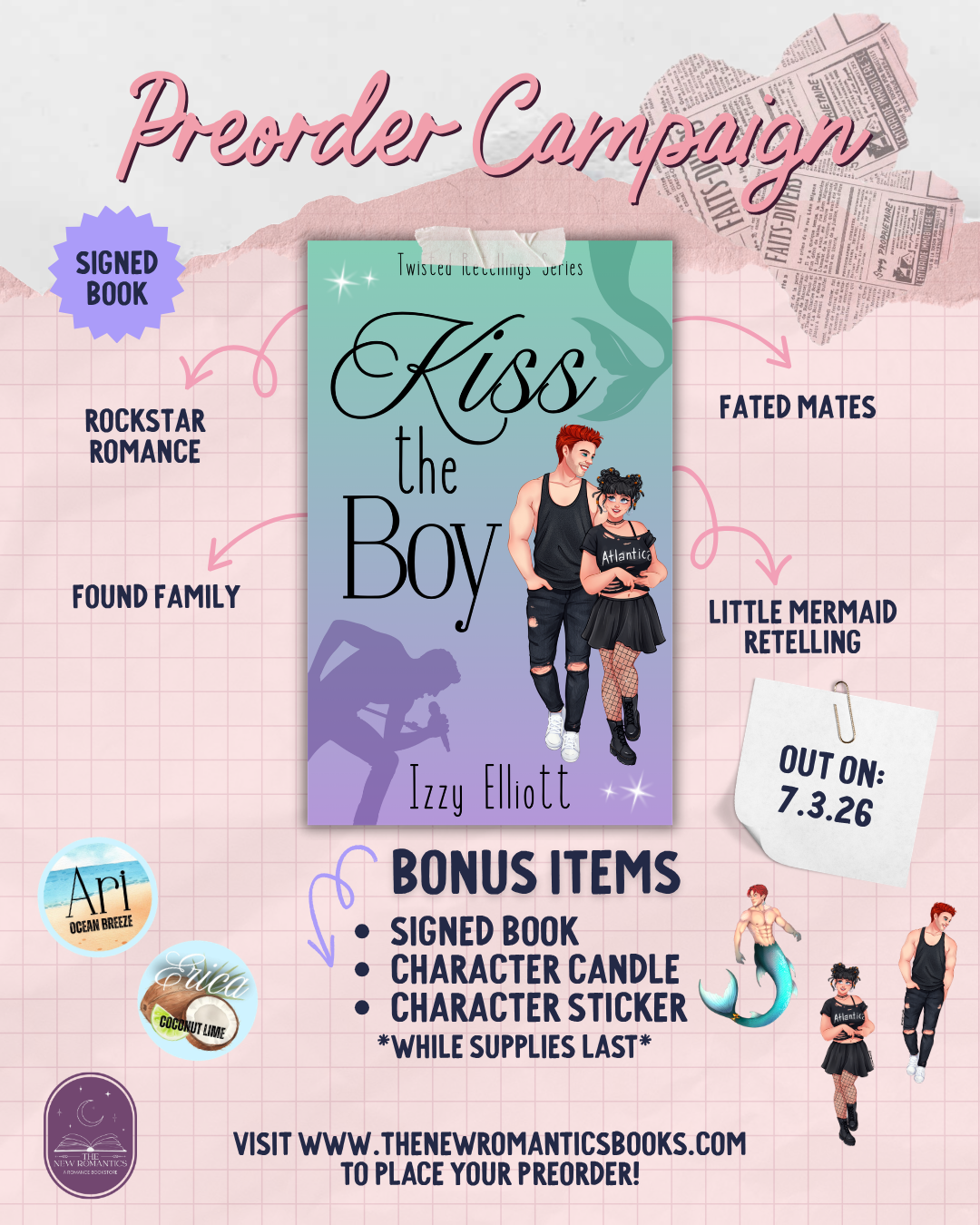 [PREORDER] Kiss the Boy [Illustrated Cover]