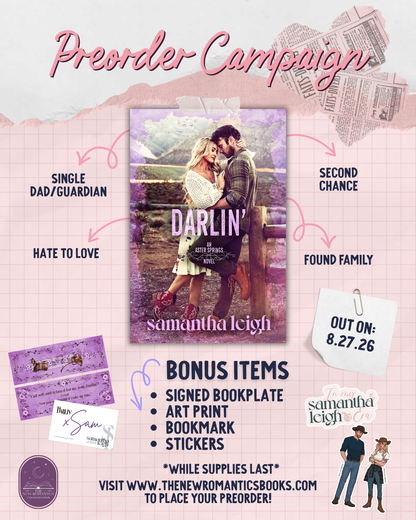 [PREORDER] Darlin' [Illustrated Cover]