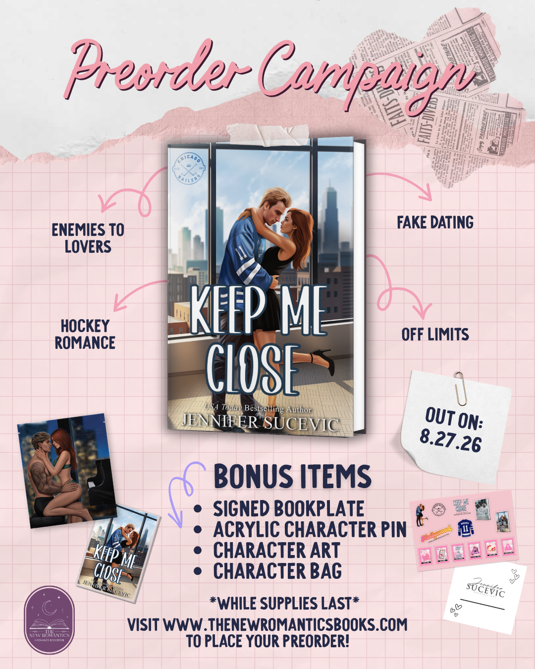 [PREORDER] Keep Me Close