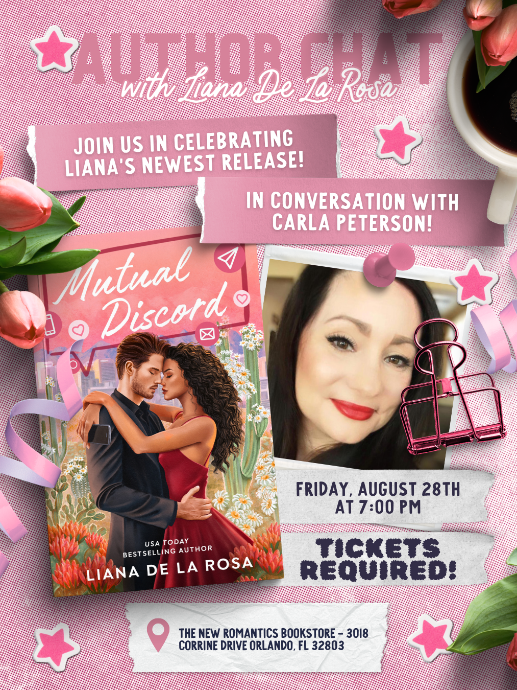 Author Chat with Liana De La Rosa