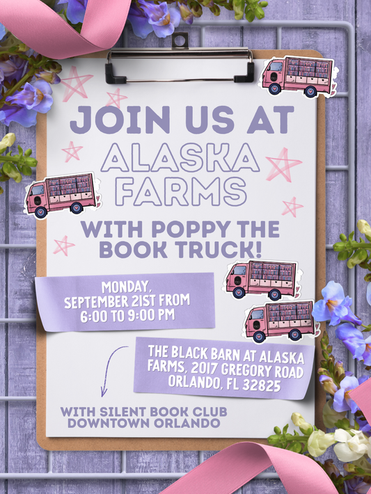 Alaska Farms x Silent Book Club Poppy Pop-Up