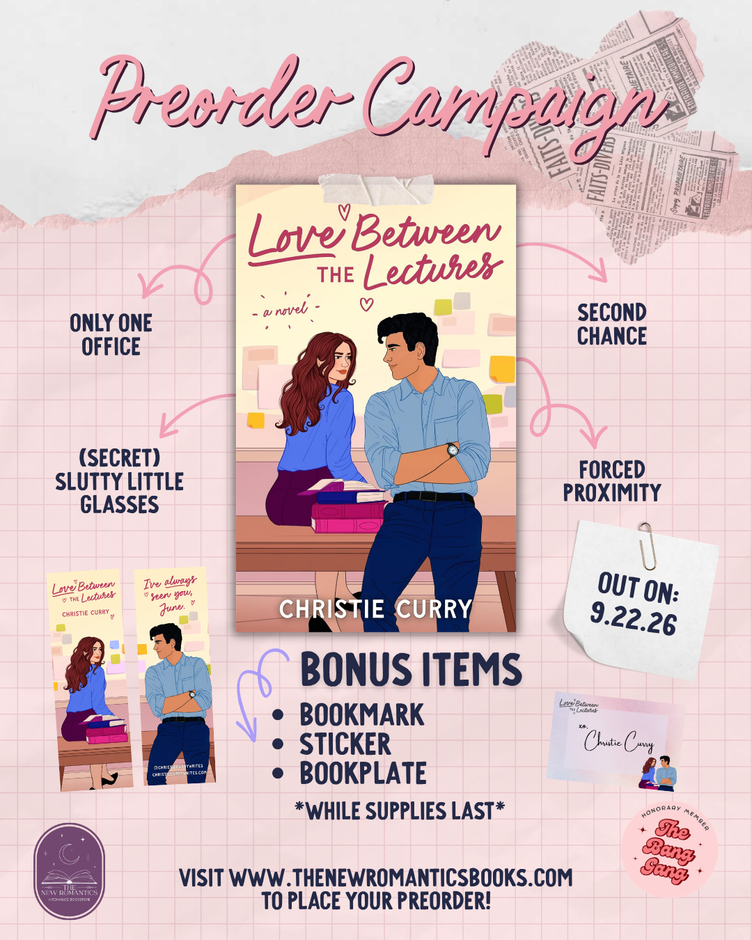 [PREORDER] Love Between the Lectures