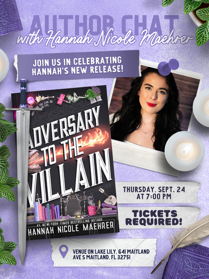 Author Chat with Hannah Nicole Maehrer