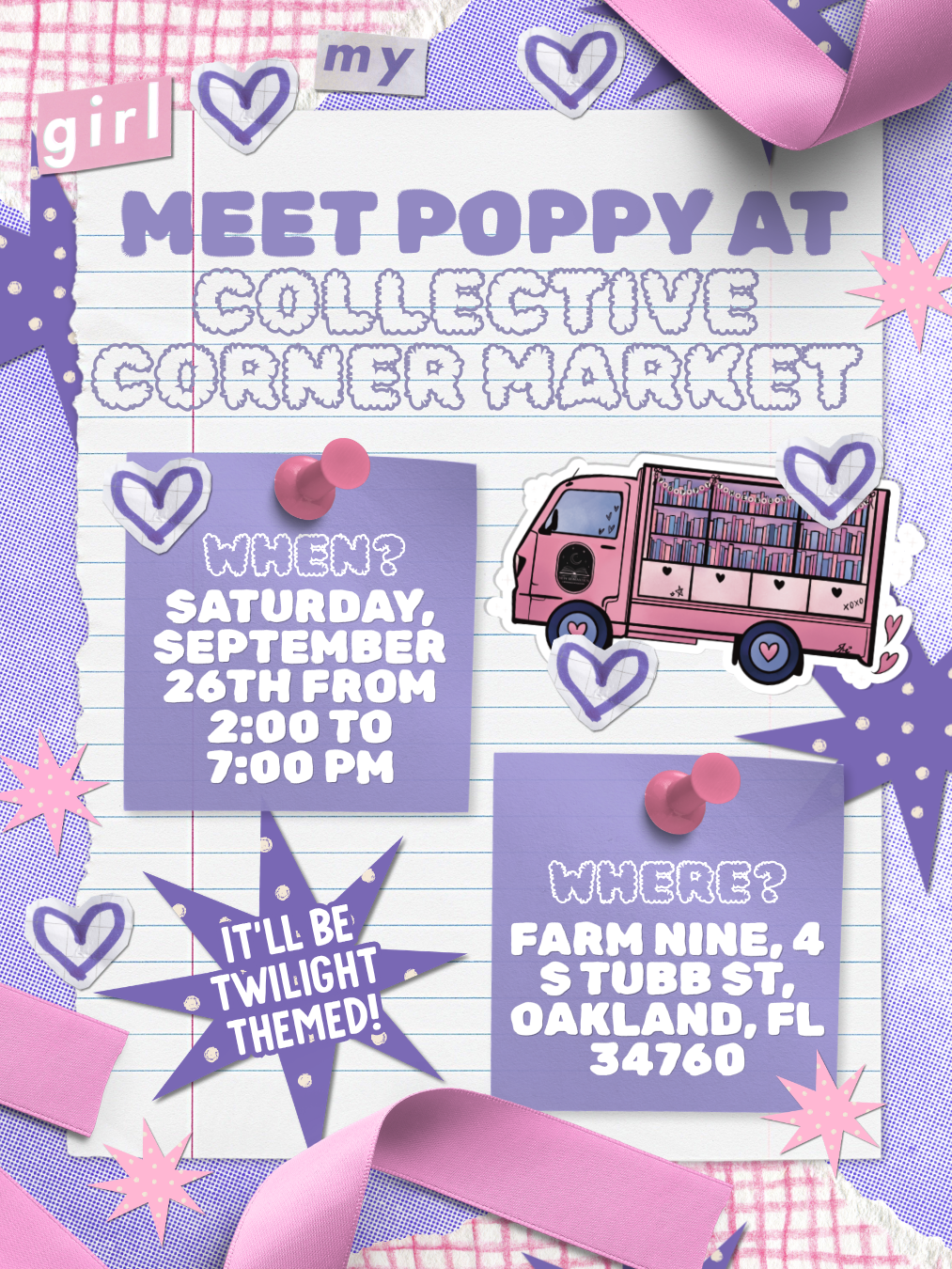 Twilight-Themed Collective Corner Market Poppy Pop-Up