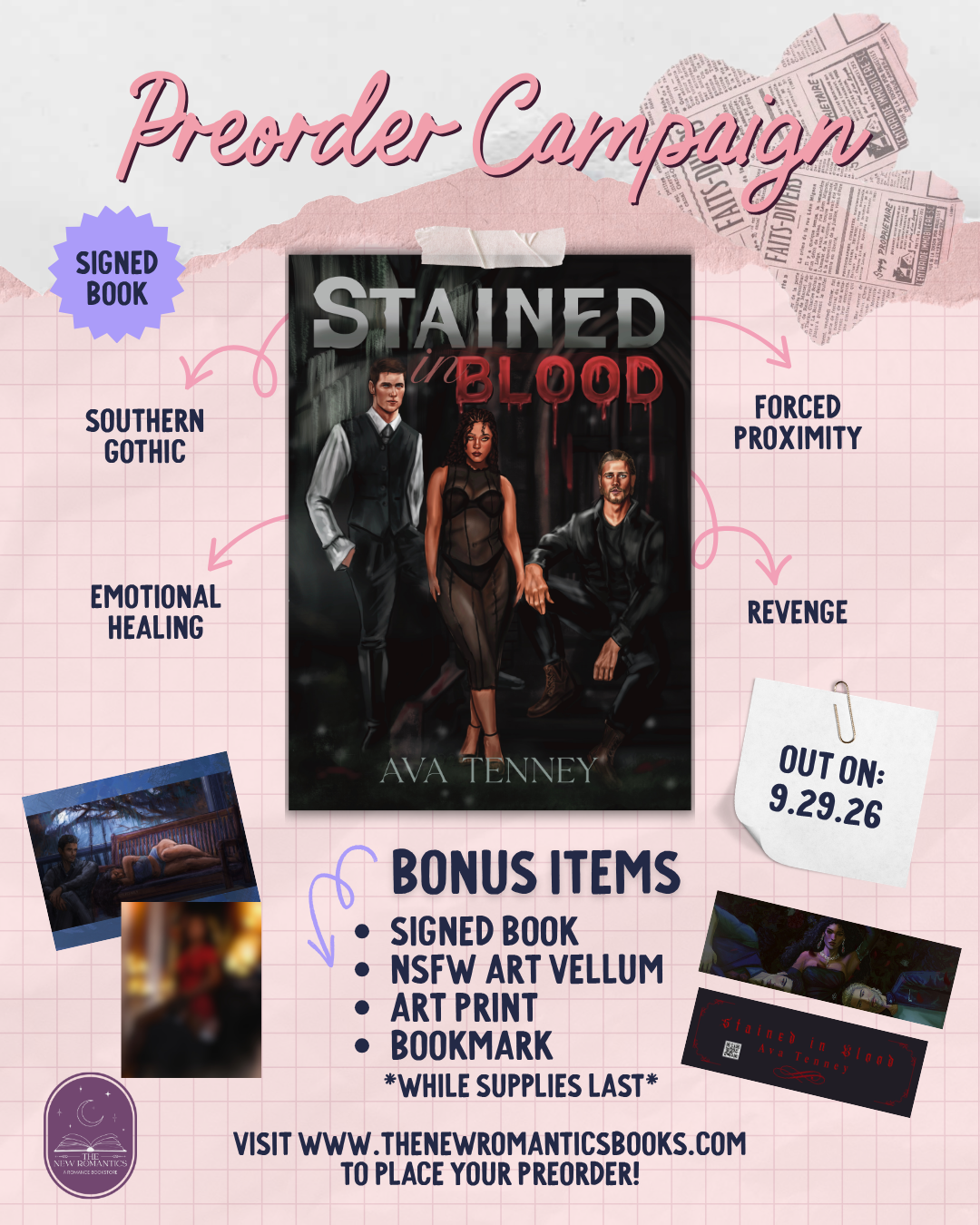 [PREORDER] Stained in Blood