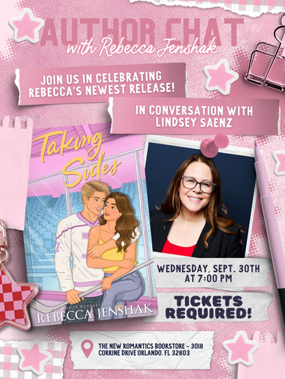 Author Chat with Rebecca Jenshak