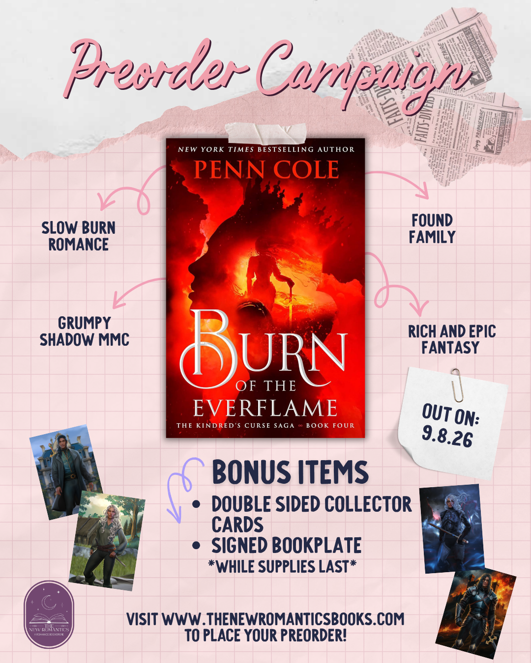 [PREORDER] Burn of the Everflame: A Novel [Collectible Hardcover Edition]