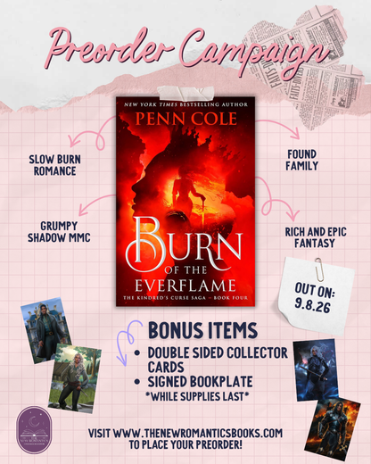 [PREORDER] Burn of the Everflame: A Novel [Collectible Hardcover Edition]